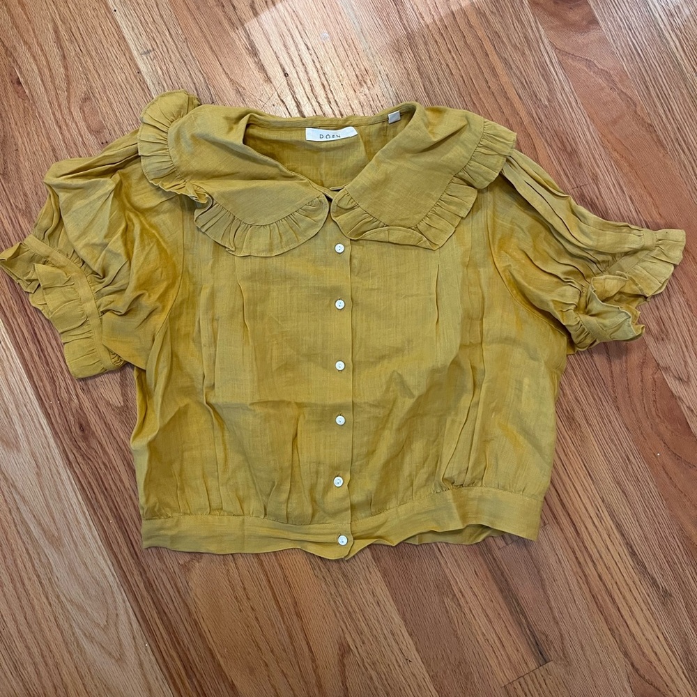 Doen cropped blouse